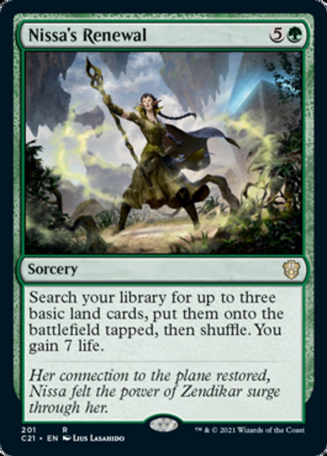 Nissa's Renewal [Commander 2021] | Exor Games Bridgewater