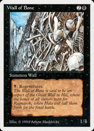 Wall of Bone [Summer Magic / Edgar] | Exor Games Bridgewater