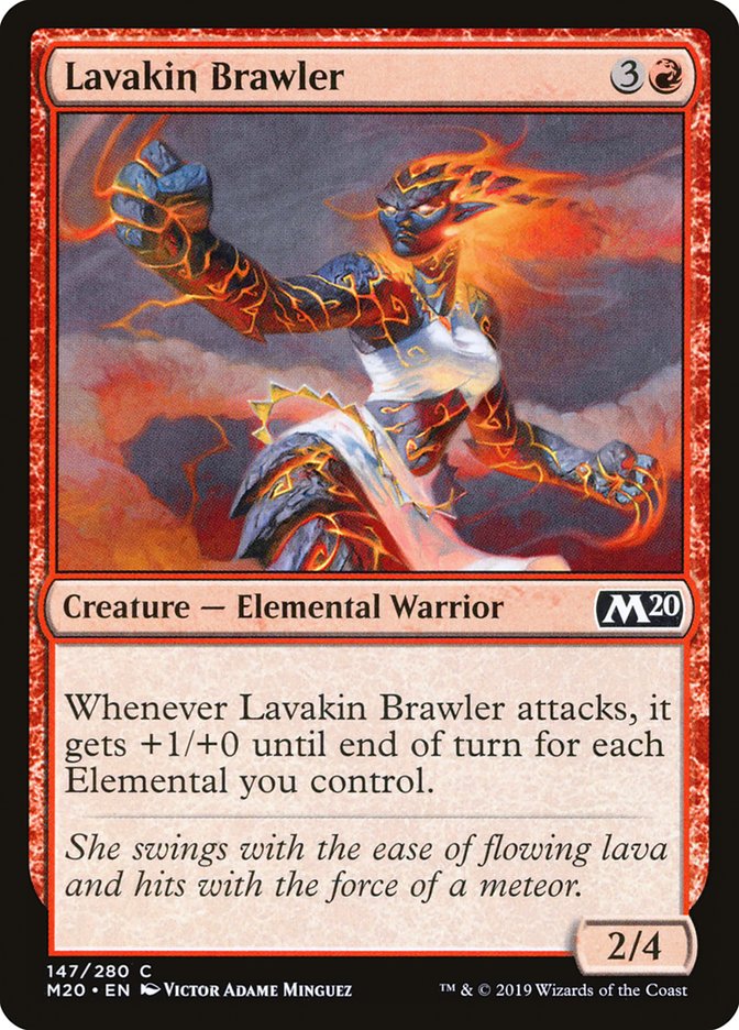 Lavakin Brawler [Core Set 2020] | Exor Games Bridgewater