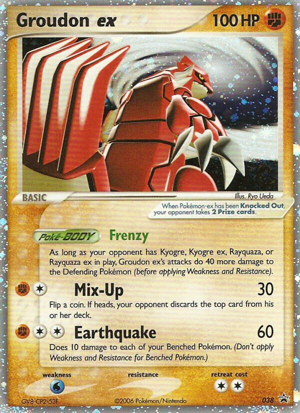 Groudon ex (038) [Nintendo: Black Star Promos] | Exor Games Bridgewater