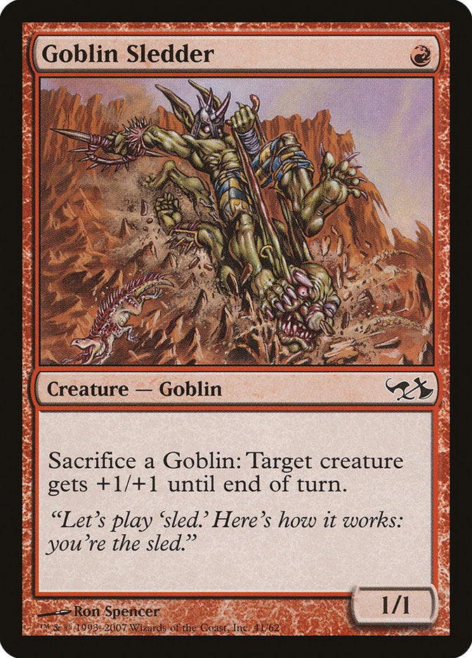 Goblin Sledder [Duel Decks: Elves vs. Goblins] | Exor Games Bridgewater