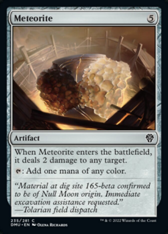 Meteorite [Dominaria United] | Exor Games Bridgewater