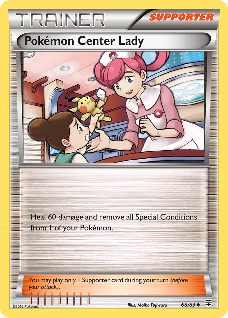 Pokemon Center Lady (68/83) [XY: Generations] | Exor Games Bridgewater