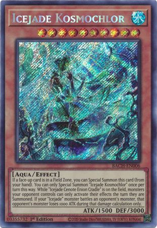 Icejade Kosmochlor [BACH-EN006] Secret Rare | Exor Games Bridgewater