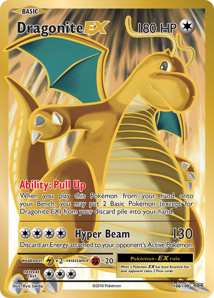 Dragonite EX (106/108) [XY: Evolutions] | Exor Games Bridgewater