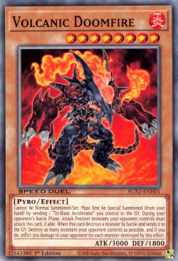 Volcanic Doomfire [SGX1-ENH01] Common | Exor Games Bridgewater