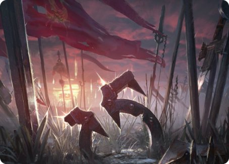 Field of Ruin Art Card [Innistrad: Midnight Hunt Art Series] | Exor Games Bridgewater