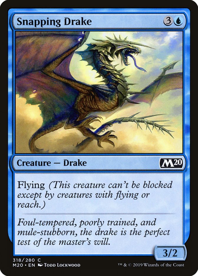 Snapping Drake [Core Set 2020] | Exor Games Bridgewater