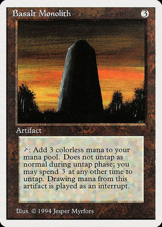 Basalt Monolith [Summer Magic / Edgar] | Exor Games Bridgewater