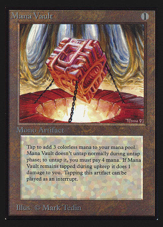 Mana Vault (CE) [Collectors’ Edition] | Exor Games Bridgewater