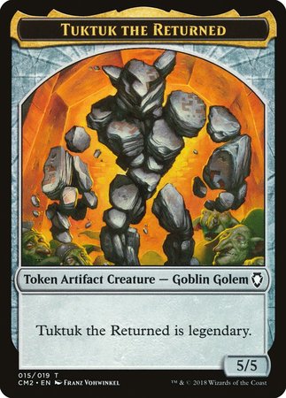 Tuktuk the Returned Token [Commander Anthology Volume II Tokens] | Exor Games Bridgewater