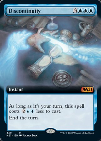 Discontinuity (Extended Art) [Core Set 2021] | Exor Games Bridgewater