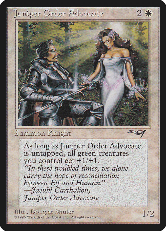 Juniper Order Advocate [Alliances] | Exor Games Bridgewater