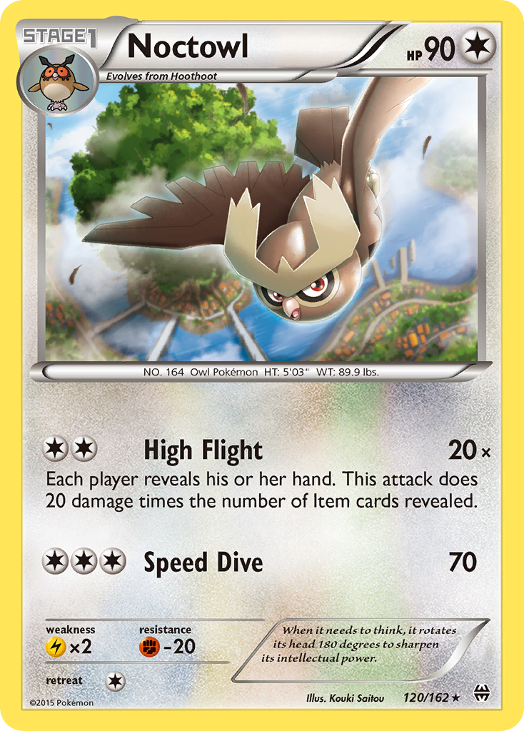 Noctowl (120/162) [XY: BREAKthrough] | Exor Games Bridgewater