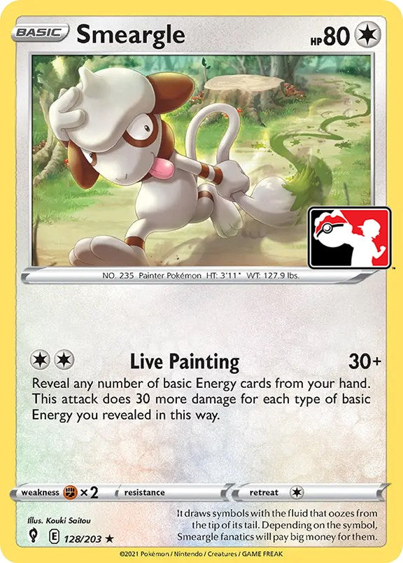 Smeargle (128/203) [Prize Pack Series One] | Exor Games Bridgewater