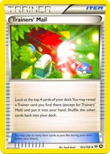 Trainers' Mail (92a/108) (Alternate Art Promo) [XY: Roaring Skies] | Exor Games Bridgewater