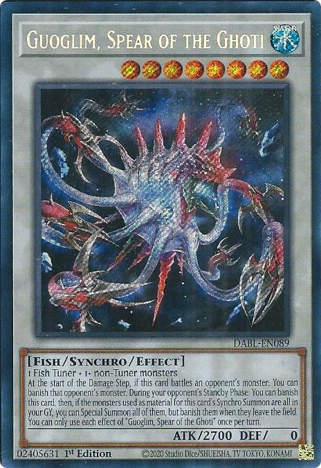 Guoglim, Spear of the Ghoti [DABL-EN089] Secret Rare | Exor Games Bridgewater