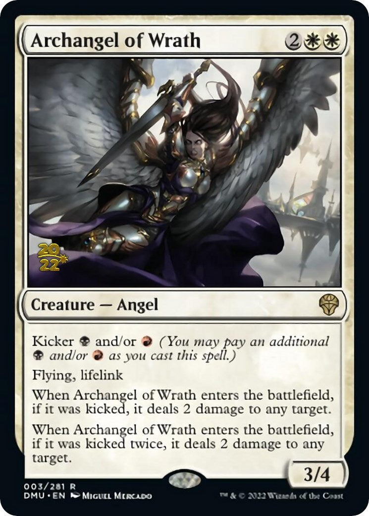 Archangel of Wrath [Dominaria United Prerelease Promos] | Exor Games Bridgewater