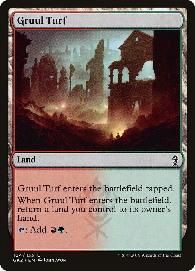 Gruul Turf [Ravnica Allegiance Guild Kit] | Exor Games Bridgewater