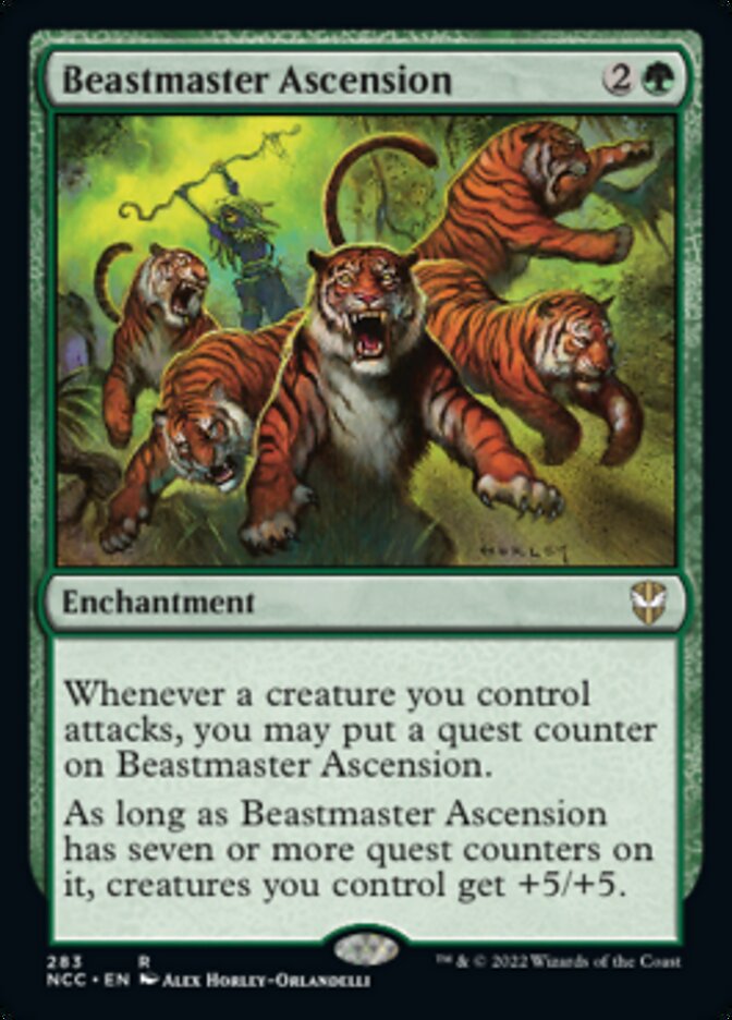 Beastmaster Ascension [Streets of New Capenna Commander] | Exor Games Bridgewater