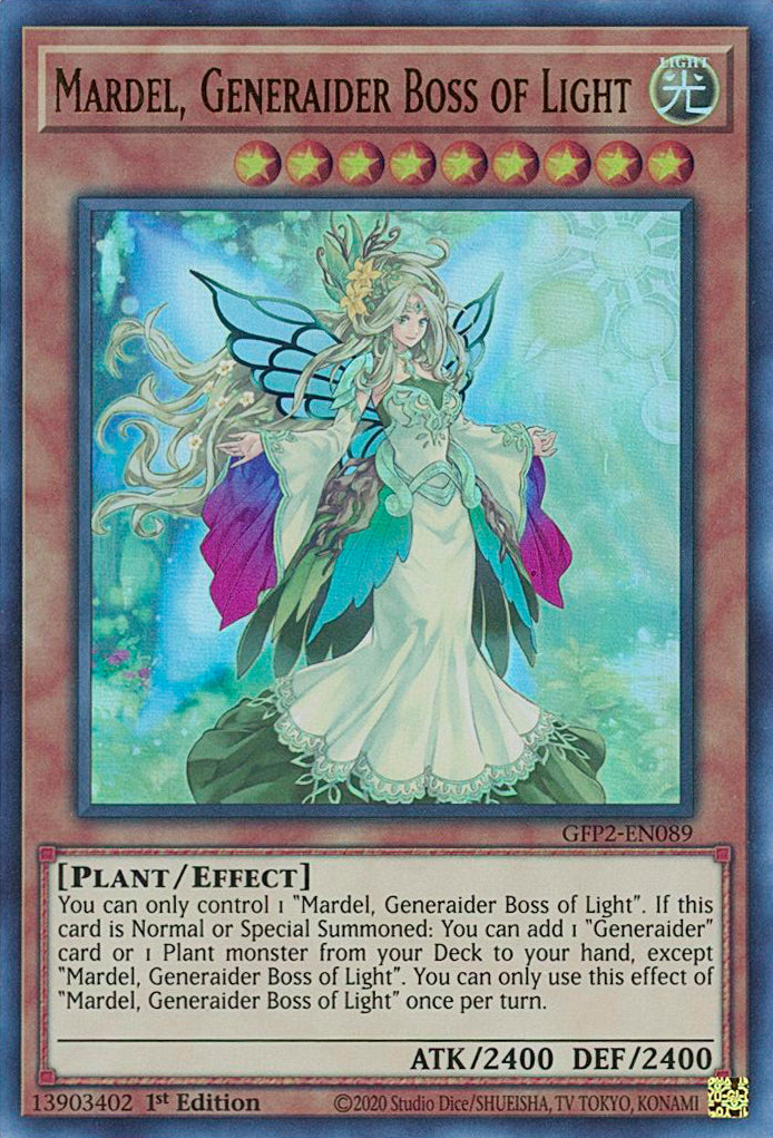 Mardel, Generaider Boss of Light [GFP2-EN089] Ultra Rare | Exor Games Bridgewater