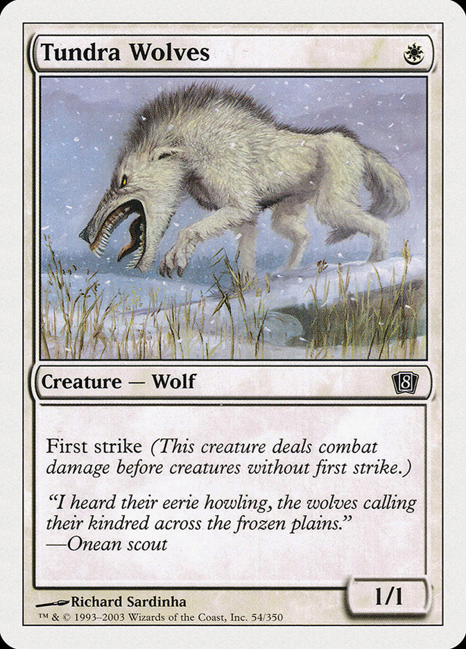 Tundra Wolves [Eighth Edition] | Exor Games Bridgewater