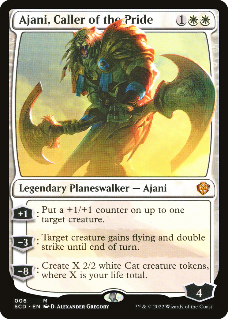 Ajani, Caller of the Pride [Starter Commander Decks] | Exor Games Bridgewater