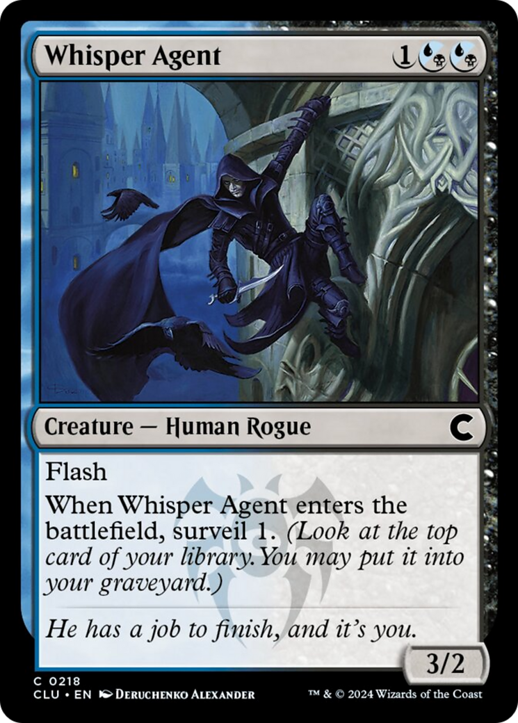 Whisper Agent [Ravnica: Clue Edition] | Exor Games Bridgewater