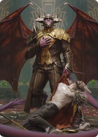 Ob Nixilis, the Adversary 1 Art Card [Streets of New Capenna Art Series] | Exor Games Bridgewater