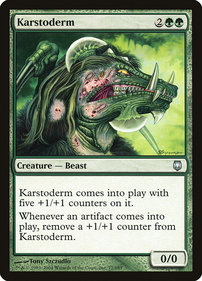 Karstoderm [Darksteel] | Exor Games Bridgewater