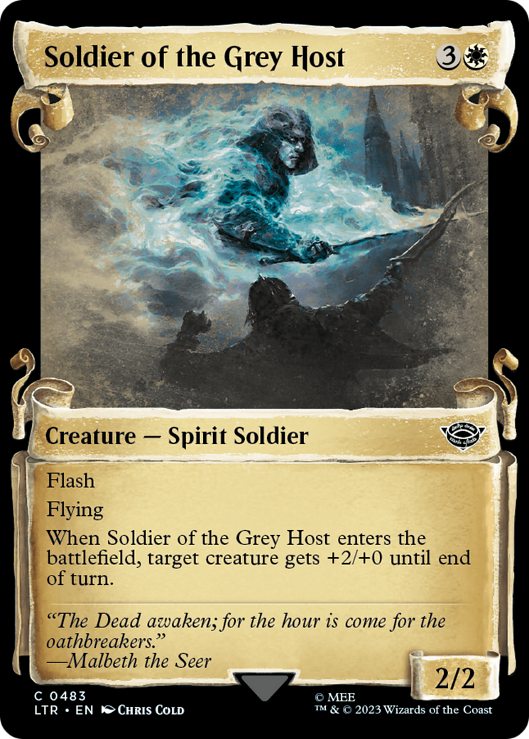 Soldier of the Grey Host [The Lord of the Rings: Tales of Middle-Earth Showcase Scrolls] | Exor Games Bridgewater