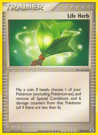 Life Herb (93/112) [EX: FireRed & LeafGreen] | Exor Games Bridgewater