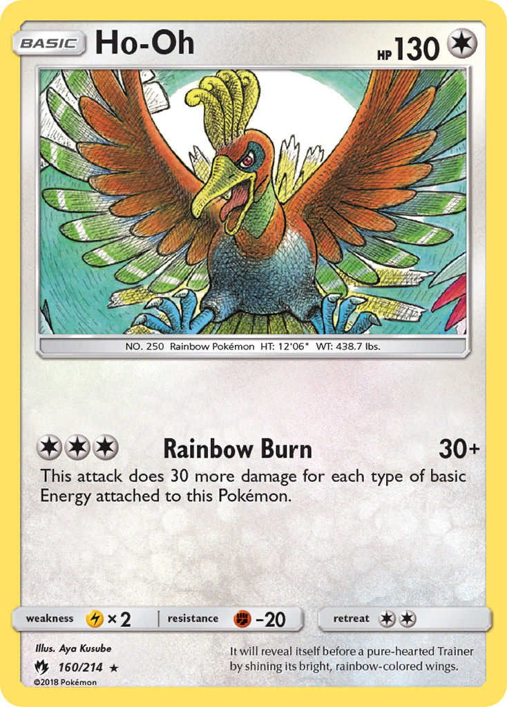 Ho-Oh (160/214) [Sun & Moon: Lost Thunder] | Exor Games Bridgewater