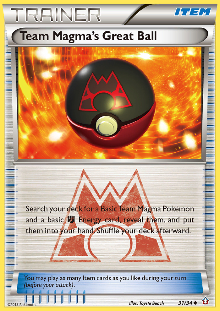 Team Magma's Great Ball (31/34) [XY: Double Crisis] | Exor Games Bridgewater