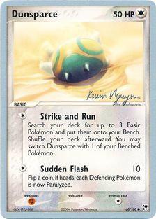 Dunsparce (60/100) (Team Rushdown - Kevin Nguyen) [World Championships 2004] | Exor Games Bridgewater