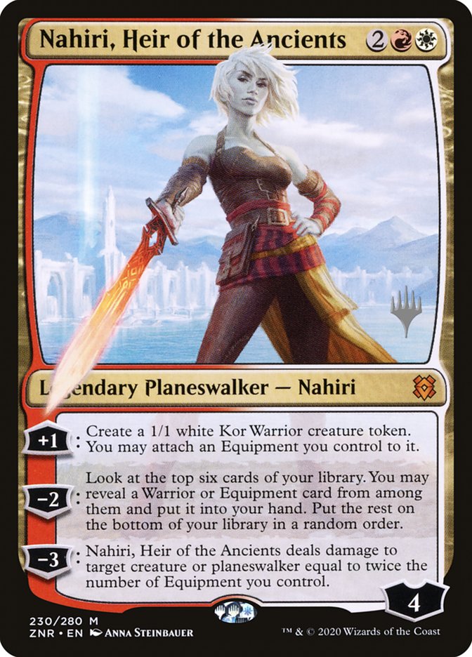 Nahiri, Heir of the Ancients (Promo Pack) [Zendikar Rising Promos] | Exor Games Bridgewater