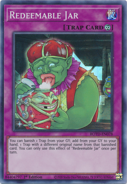 Redeemable Jar [ROTD-EN078] Super Rare | Exor Games Bridgewater