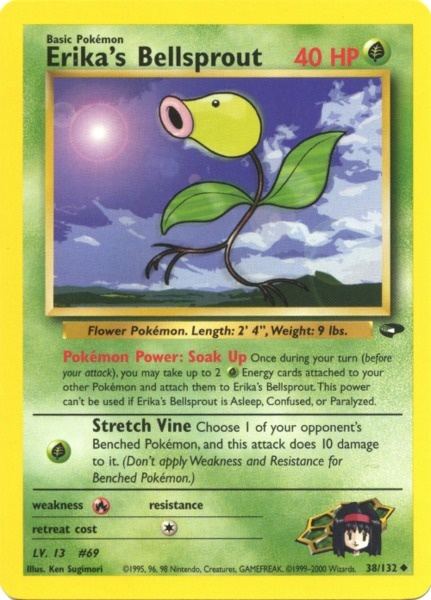 Erika's Bellsprout (38/132) [Gym Challenge Unlimited] | Exor Games Bridgewater