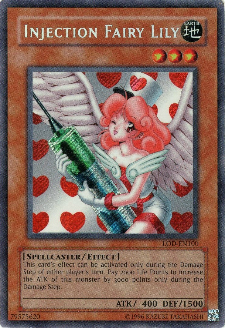 Injection Fairy Lily [LOD-EN100] Secret Rare | Exor Games Bridgewater