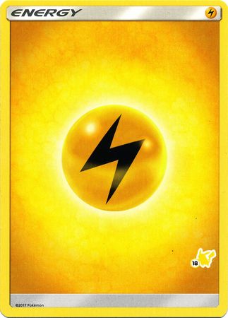 Lightning Energy (Pikachu Stamp #18) [Battle Academy 2020] | Exor Games Bridgewater