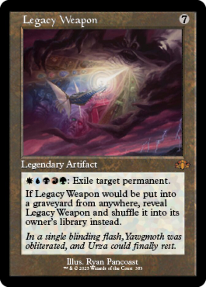 Legacy Weapon (Retro) [Dominaria Remastered] | Exor Games Bridgewater