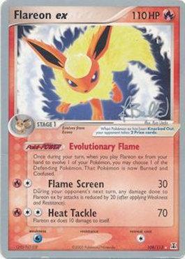 Flareon ex (108/113) (Eeveelutions - Jimmy Ballard) [World Championships 2006] | Exor Games Bridgewater