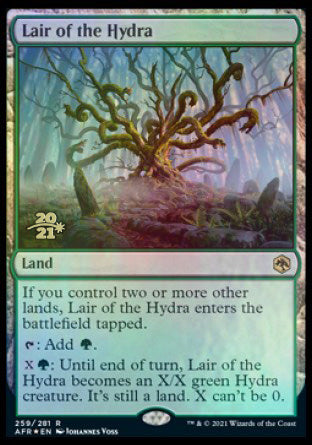 Lair of the Hydra [Dungeons & Dragons: Adventures in the Forgotten Realms Prerelease Promos] | Exor Games Bridgewater