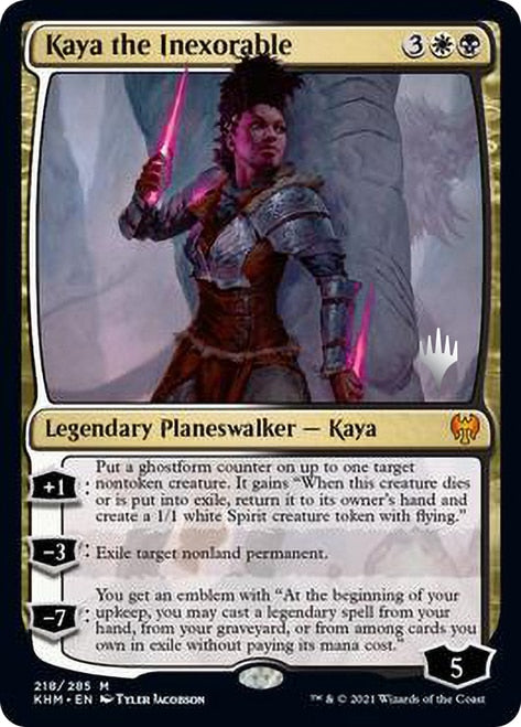 Kaya the Inexorable [Kaldheim Promo Pack] | Exor Games Bridgewater