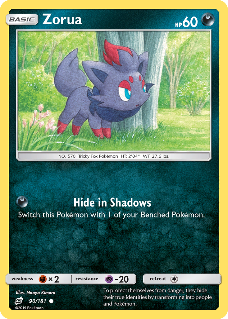 Zorua (90/181) [Sun & Moon: Team Up] | Exor Games Bridgewater