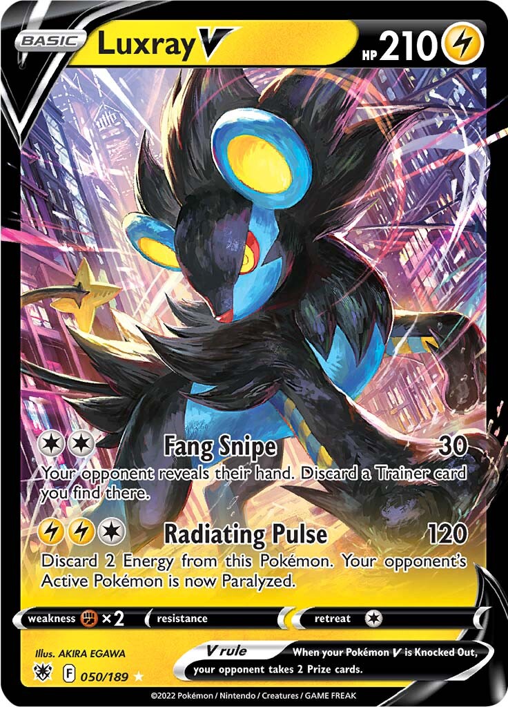 Luxray V (050/189) [Sword & Shield: Astral Radiance] | Exor Games Bridgewater