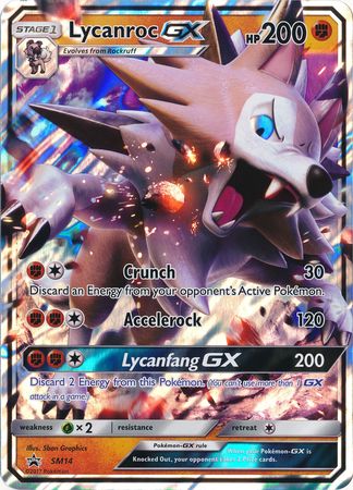 Lycanroc GX (SM14) (Jumbo Card) [Sun & Moon: Black Star Promos] | Exor Games Bridgewater