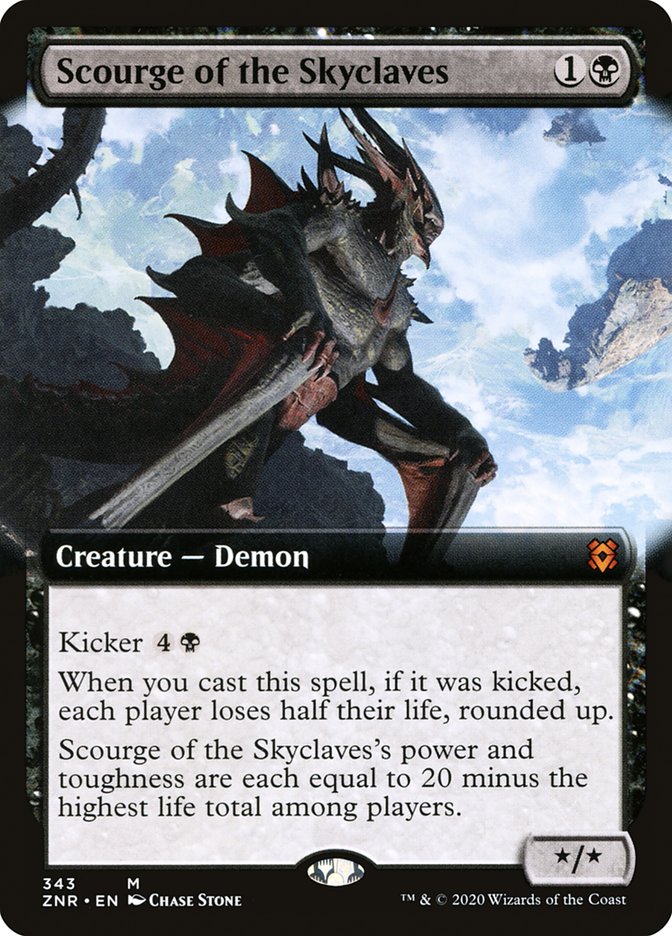 Scourge of the Skyclaves (Extended Art) [Zendikar Rising] | Exor Games Bridgewater