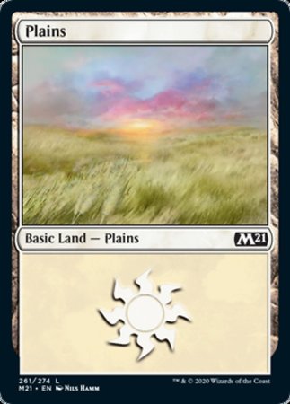 Plains (261) [Core Set 2021] | Exor Games Bridgewater