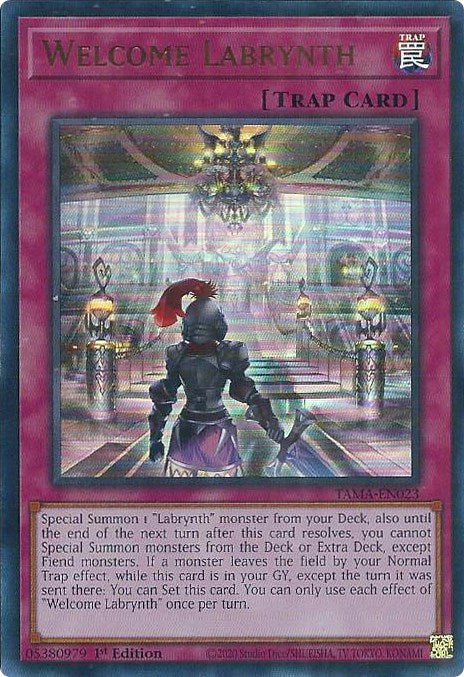 Welcome Labrynth [TAMA-EN023] Ultra Rare | Exor Games Bridgewater